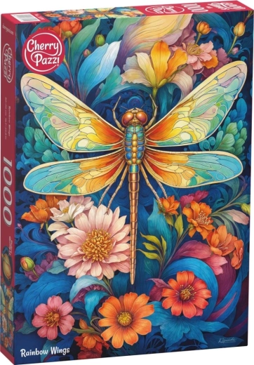 Cherry Pazzi puslespil Regnbuevinger 1000 brikker