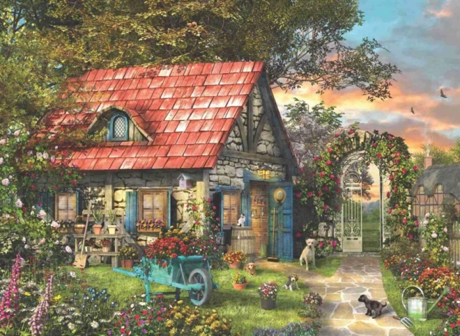 Puzzle ANATOLIAN Landlig lille hytte 1000 brikker