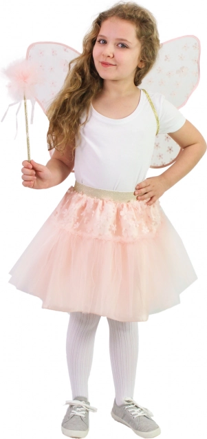 Børnekostume fe Rosalinde med tutu nederdel