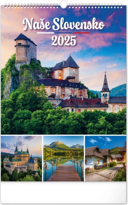 Vægkalender Vores Slovakiet 2025
