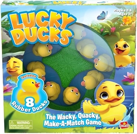 Lucky Ducks – interaktivt andespil for børn fra 3 år fra Goliath Games