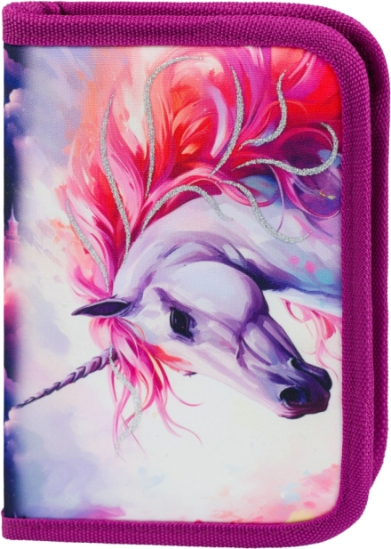 Skolepenalhus BAAGL Enhjørninge-kongerige, etui med ét lag