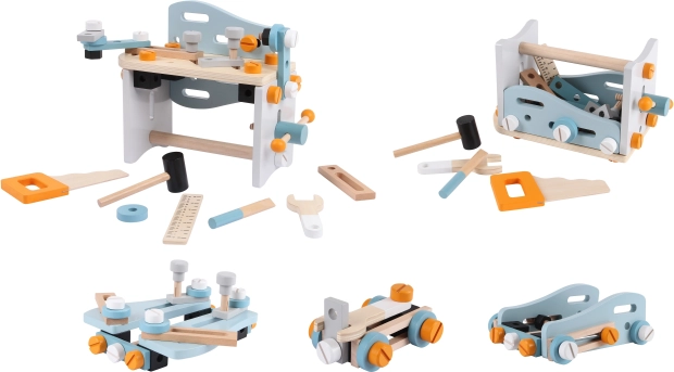 Træbyggesæt til børn ECOTOYS
