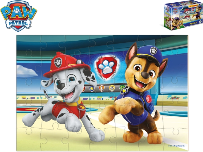 Paw Patrol-puslespil i æske, 35 brikker