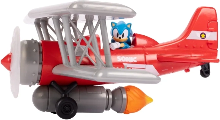 Det ikoniske Tornado Biplane med Sonic