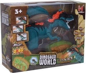 Fjernstyret dinosaur med effekter 30 cm