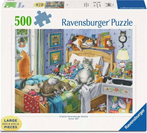Ravensburger puslespil Kort lur XXL 500 brikker