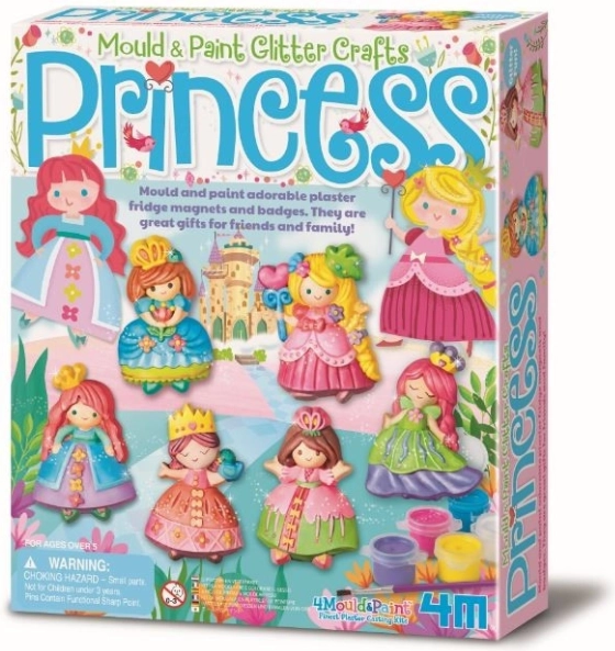 Kreativt sæt til glitrende prinsesser