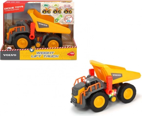 Volvo legetøjs dumper med lys og lyde