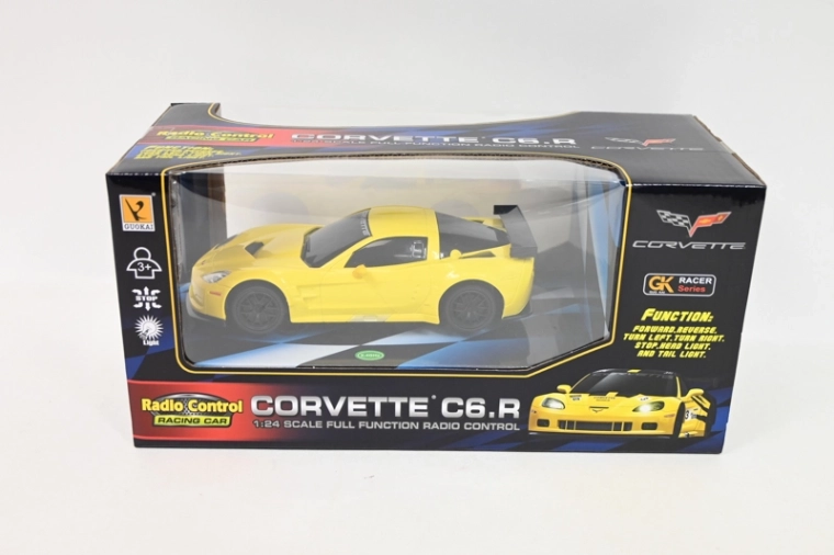 RC-bil Corvetta gul