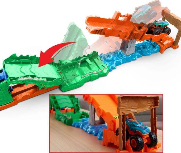 Faldklapbro og stuntforhindringer