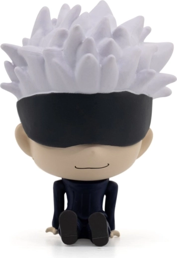 Chibi bobblehead-design med vippende hoved