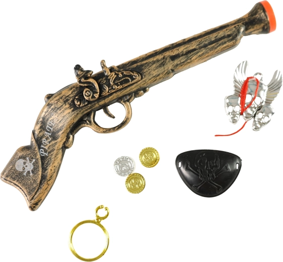 Piratsæt med pistol til børn