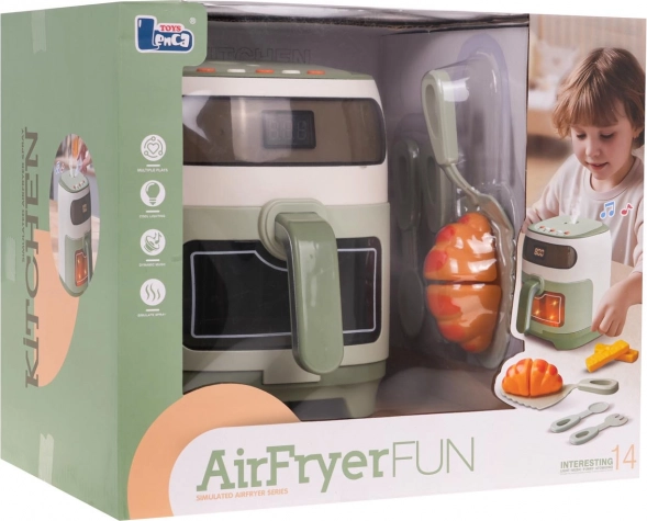 Interaktiv børne Airfryer med tilbehør