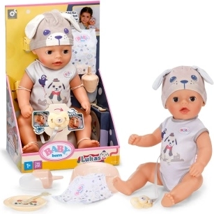 BABY born Lukas hundehvalp – dukke 36 cm