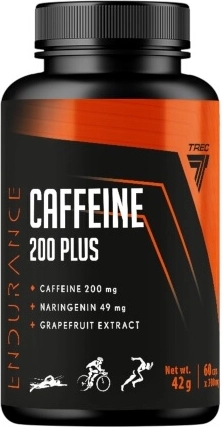 Trec Endurance Caffeine 200 Plus 60 kapsler