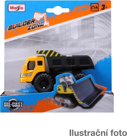 Maisto Builder Zone byggekøretøj 1:32–1:44 (10–12 cm) - 1 stk.