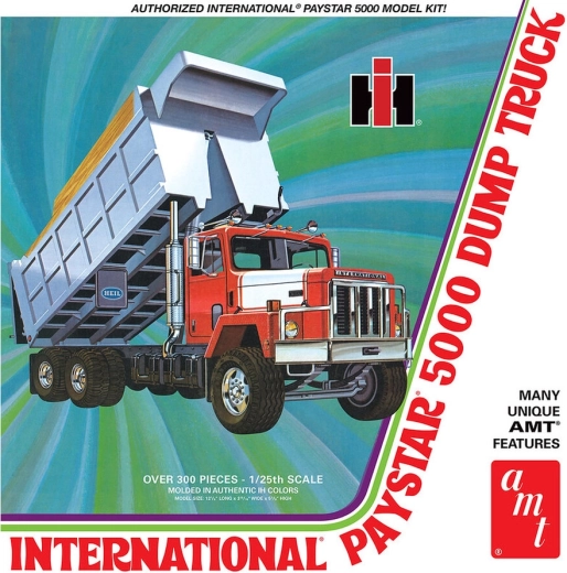 Plastmodel AMT International Paystar 5000 tipvogn 1:25
