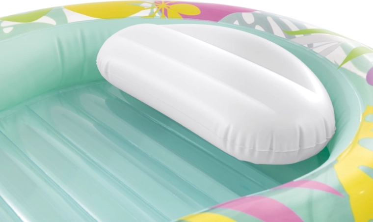 Integreret pude for optimal hovedstøtte