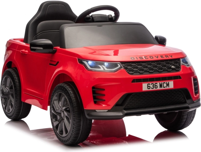 Elektrisk børnebil LAND ROVER Discovery, rød