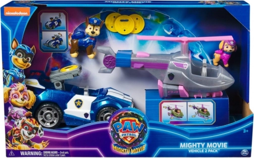 Paw Patrol-køretøjer Fantastisk film 2-pak
