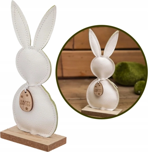 Dekorativ harefigur med ophæng 18 cm