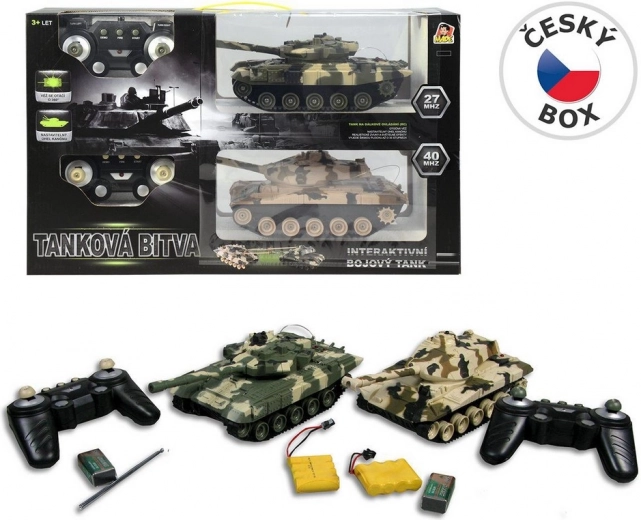 Fjernstyret tank MaDe 2 stk med larvebånd