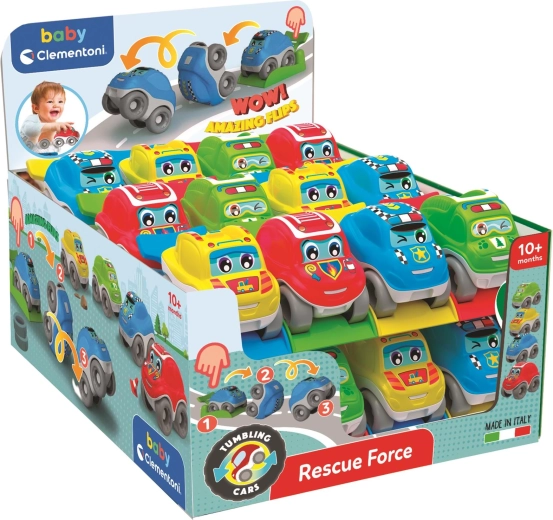 Omvendt redningsbil BABY CLEMENTONI