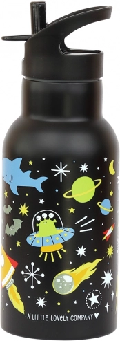 A Little Lovely Company drikkeflaske i rustfrit stål 500 ml – Rummet