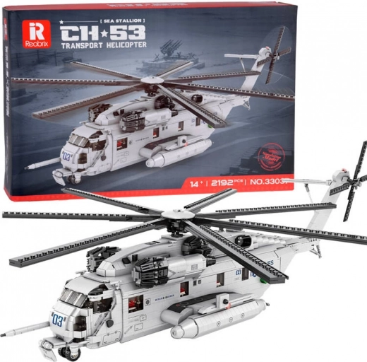 Tekniske byggesæt – transporthelikopter CH-53, 2192 dele