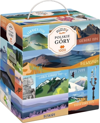 Puslespil Puzzlove Polske bjerge 1000 brikker
