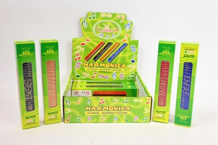 Mundharmonika med 24 toner