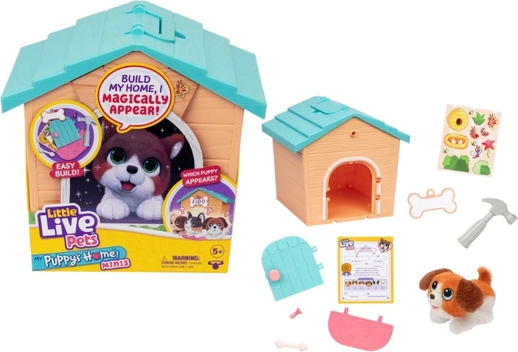 Little Live Pets My Puppy’s Home Minis – hvalp med hundehus