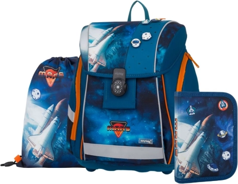 OXYBAG skolesæt 3 stk Premium Space