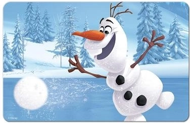 3D-underlag Disney Frozen Olaf