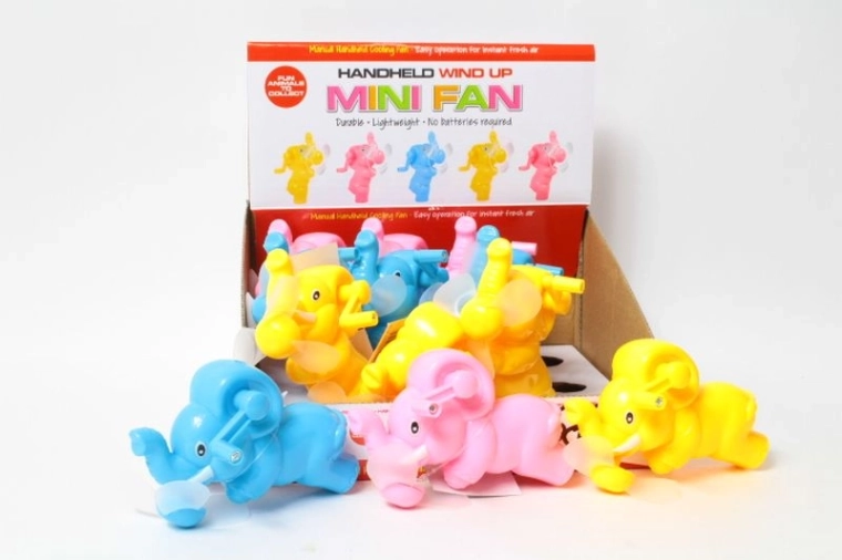 Børnehåndventilator elefant 12 cm