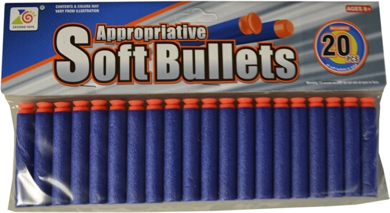 Blød ammunition til børneblastere