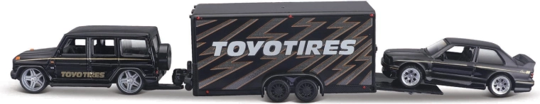 Maisto Design Team Haulers Mercedes-Benz G-Class og 1988 BMW 3 Series M3 1:64