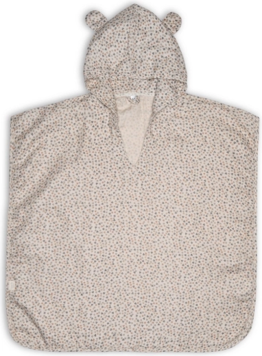 Nuuuroo flor muslinponcho mix leaf 3–4 år