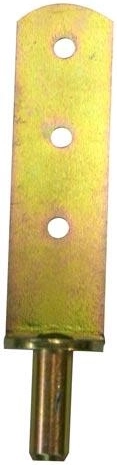 Lige beslag til port-hængsel, galvaniseret gul SEDLÁK/SELKA
