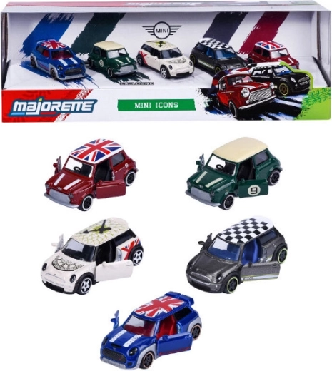 Majorette MINI-modelbiler - 5 stk.