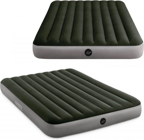oppustelig madras INTEX double 203 × 152 × 25 cm med Dura-Beam-teknologi