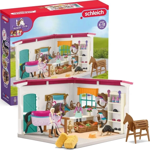 Schleich Horse Club butik med rideudstyr
