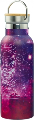 Termoflaske med bambuslåg Galaxy 500 ml