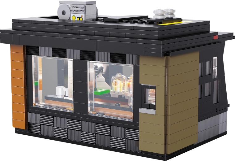 LED-belysning for caféatmosfære