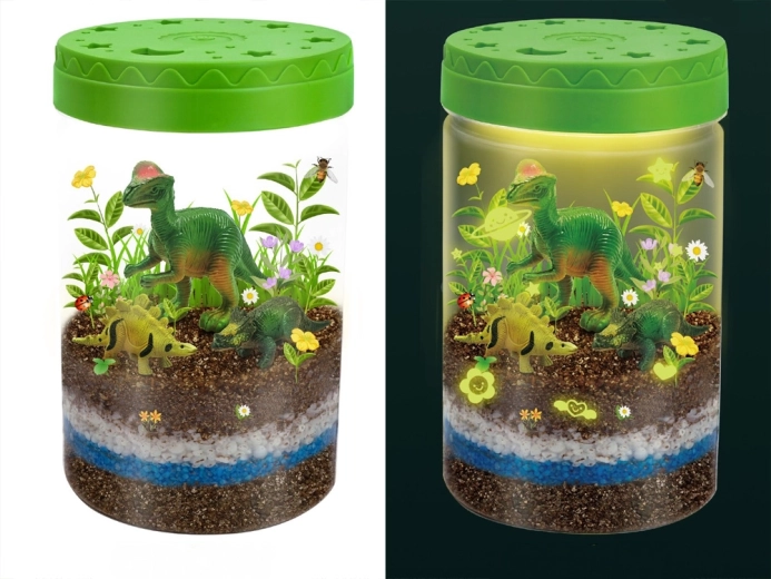 3-i-1: terrarium, lampe og dyrkning