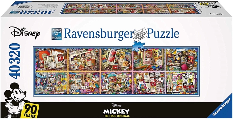 Puzzle RAVENSBURGER Mickey Mouse gennem årene 40320 brikker