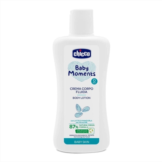 Chicco mandelmælk til kroppen Baby Moments 200 ml