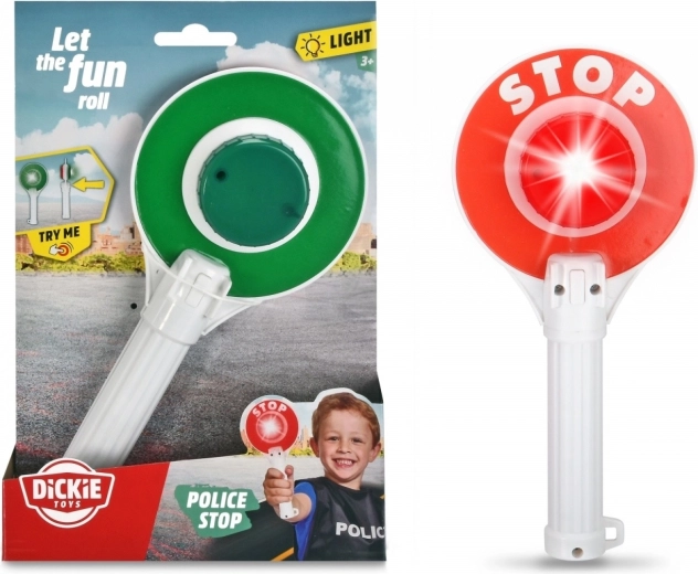 Politi slikkepind SOS 25 cm