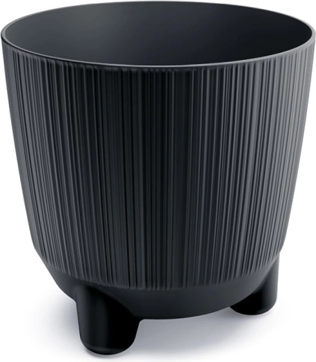 Urtepotteskjuler med ben RYFO N 19,5 cm antracit